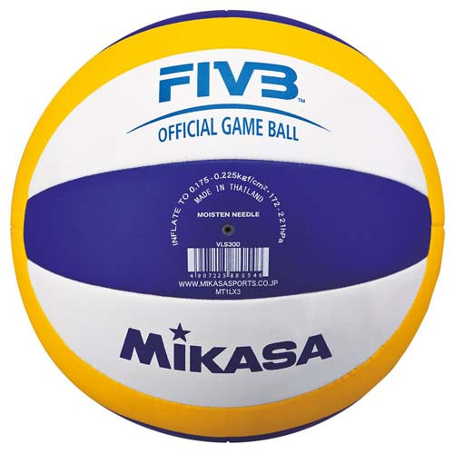 Mikasa Beach Volleyball VLS300 10er Set